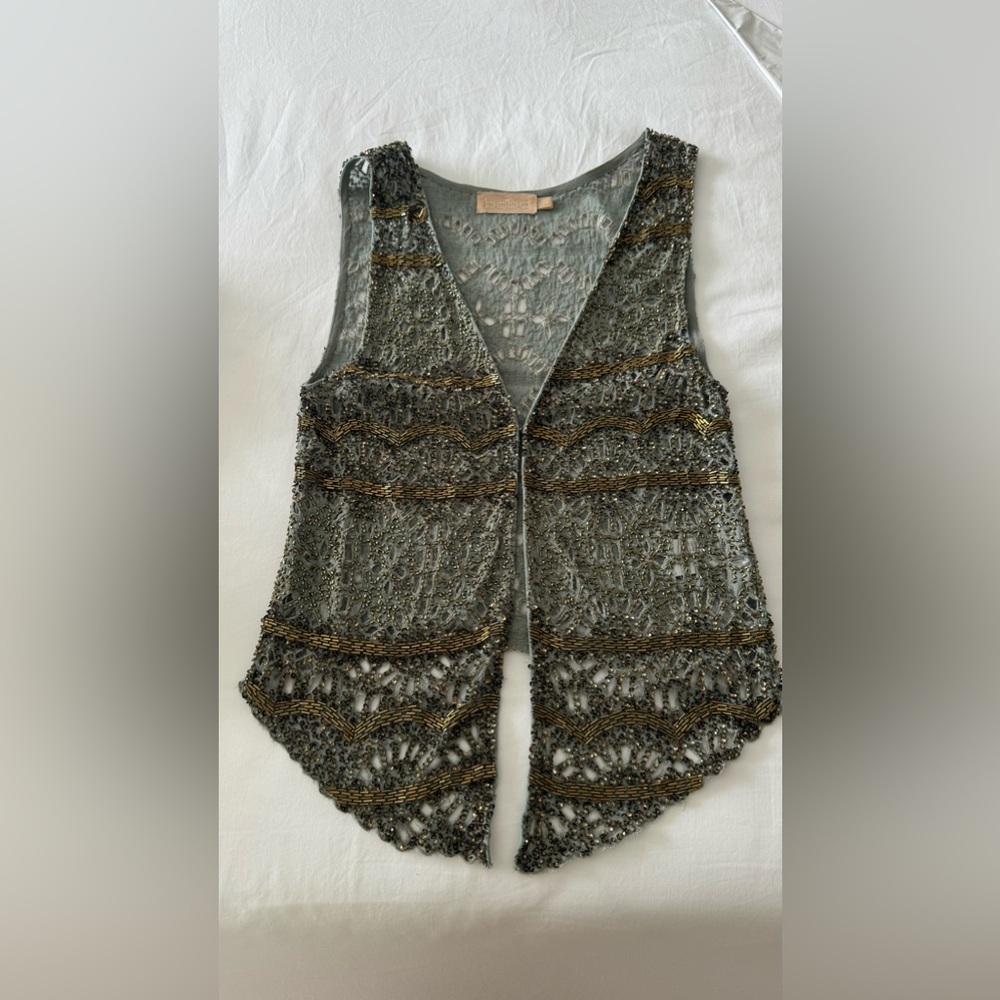 Vest Beaded |  Women's XS  | Great condition.